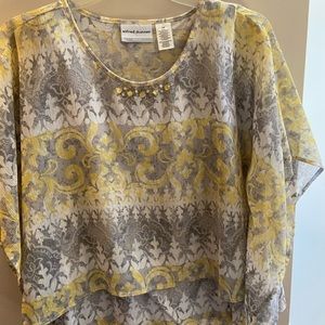 Layered & bejeweled top